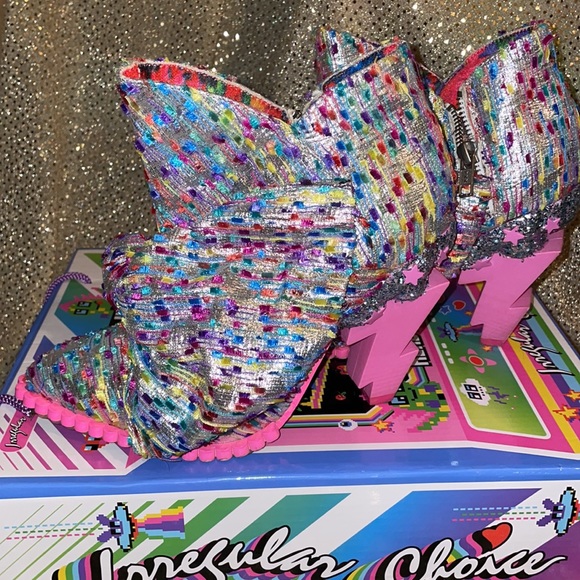 Irregular Choice Lightning Bolt Heels Size 6.5 - Picture 3 of 11